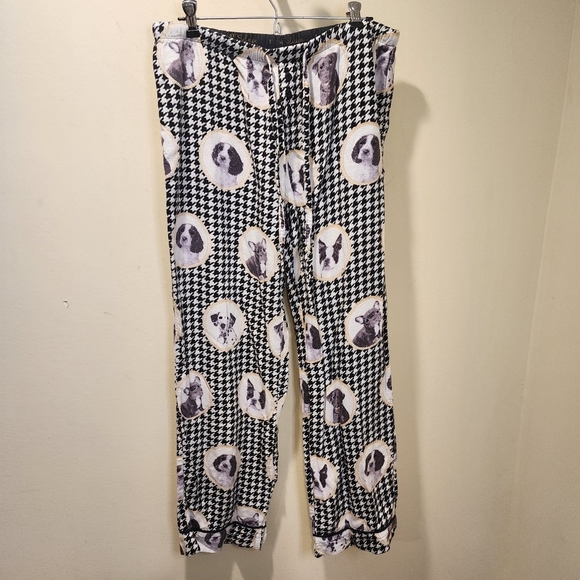 P. J salvaje Dogs Puppies Printed Pajama pant size M - Picture 11 of 13